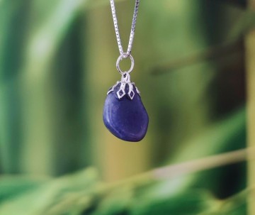 Blauwe aventurijn hanger