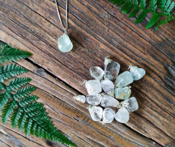 Blauwe topaas hangers 0