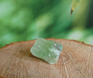 Groene calciet enkel