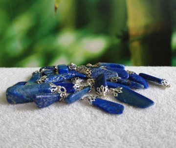 Lapis lazuli hanger