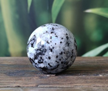 Regenboog maansteen bol