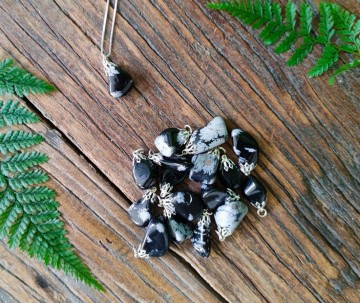 Sneeuwvlokobsidiaan hangers