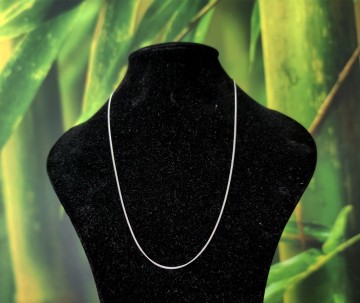 Zilveren ketting 50 cm