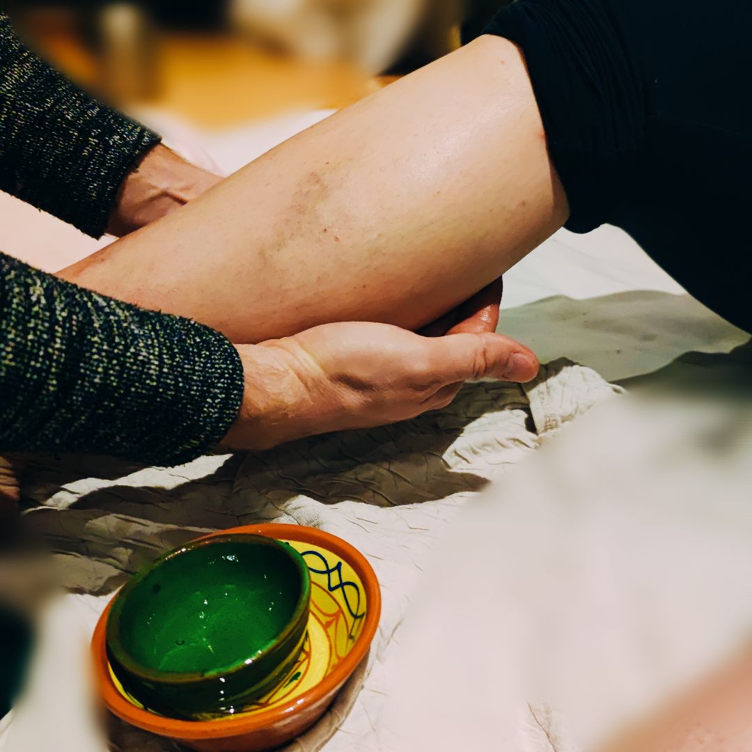 Partnerles massage zwangerschapsyoga Odoornerveen